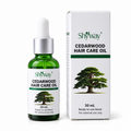 SHYWAY Cedarwood Hair Care Oil 30 mL ready-to-use blend; illustration of updated packaging