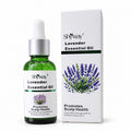 SHYWAY Lavender Essential Oil botol 30 mL dan karton dengan latar belakang studio putih