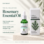 SHYWAY Rosemary Essential Oil — produktintroduktion med engelsk text